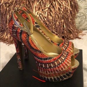 Wild Pair Spiked Heels